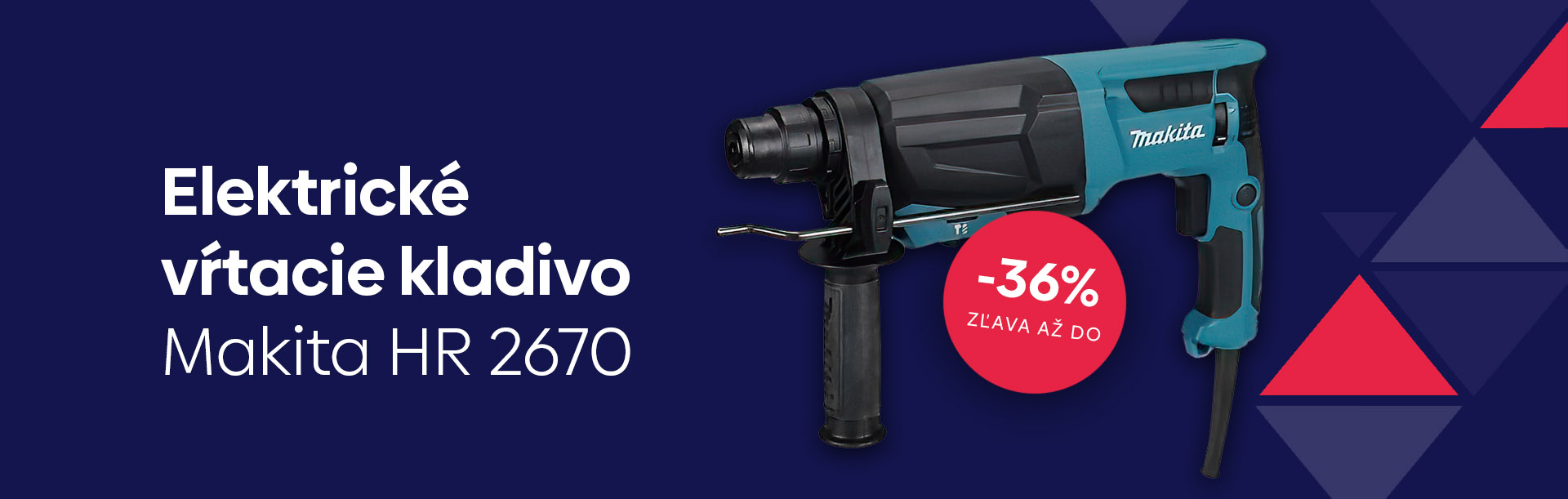 Elektrické vŕtacie kladivo Makita HR2670